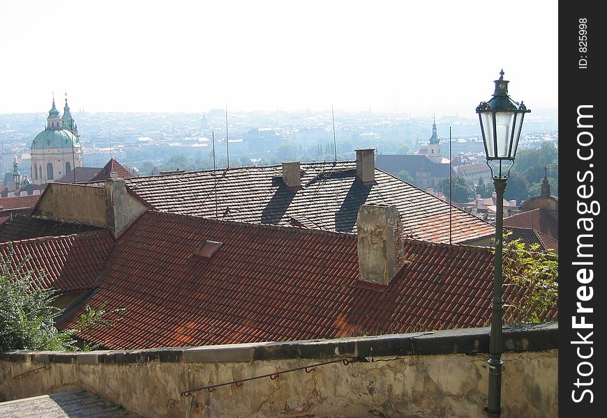 Prague Roofs Romantic