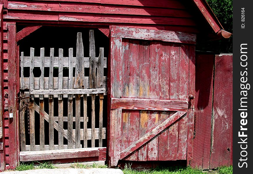Barn Door And Gate
