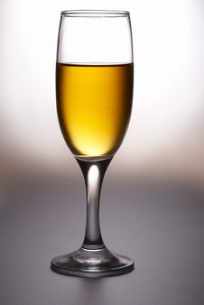 Wine Glass With Wine Royalty Free Stock Photography