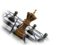 Chess Composition Royalty Free Stock Images
