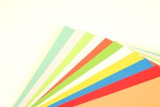 Colorful Fan Stock Image Colorful Fan Stock Image