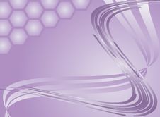 A Wave Is Violet And Honeycombs Stock Image A Wave Is Violet And Honeycombs Stock Image