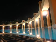 Hotel Pool Royalty Free Stock Photography Hotel Pool Royalty Free Stock Photography