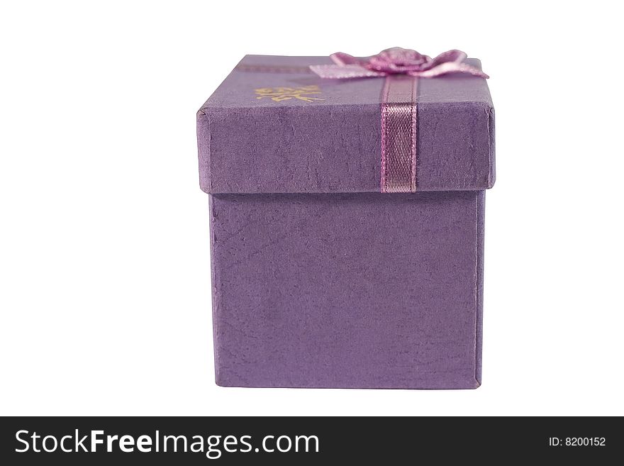 Gift Box (isolated On White)