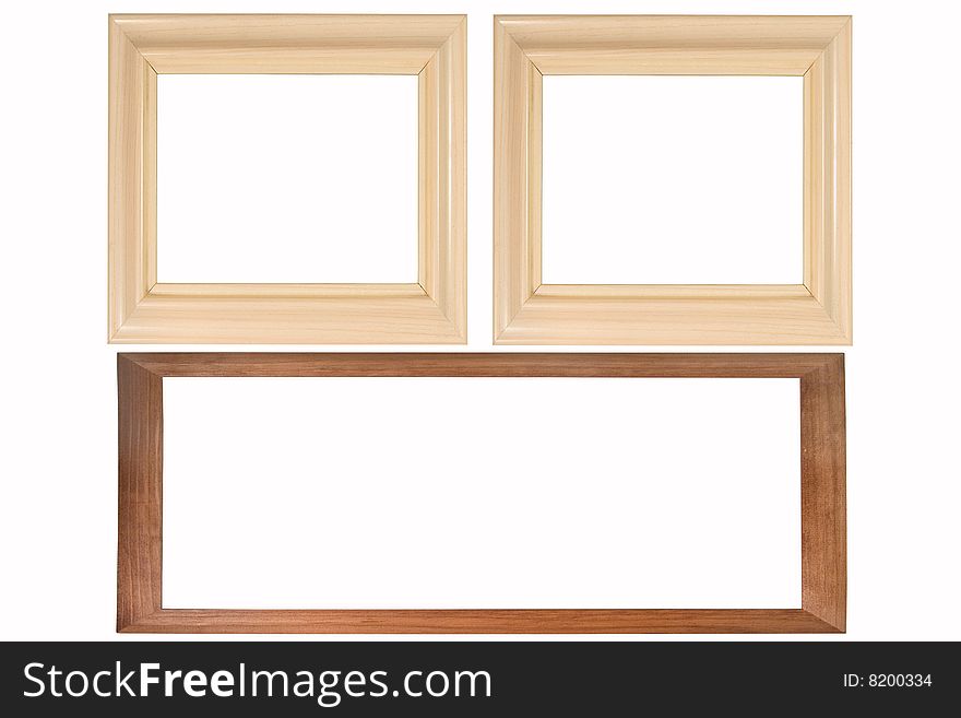 Set Of Three Photo Frames