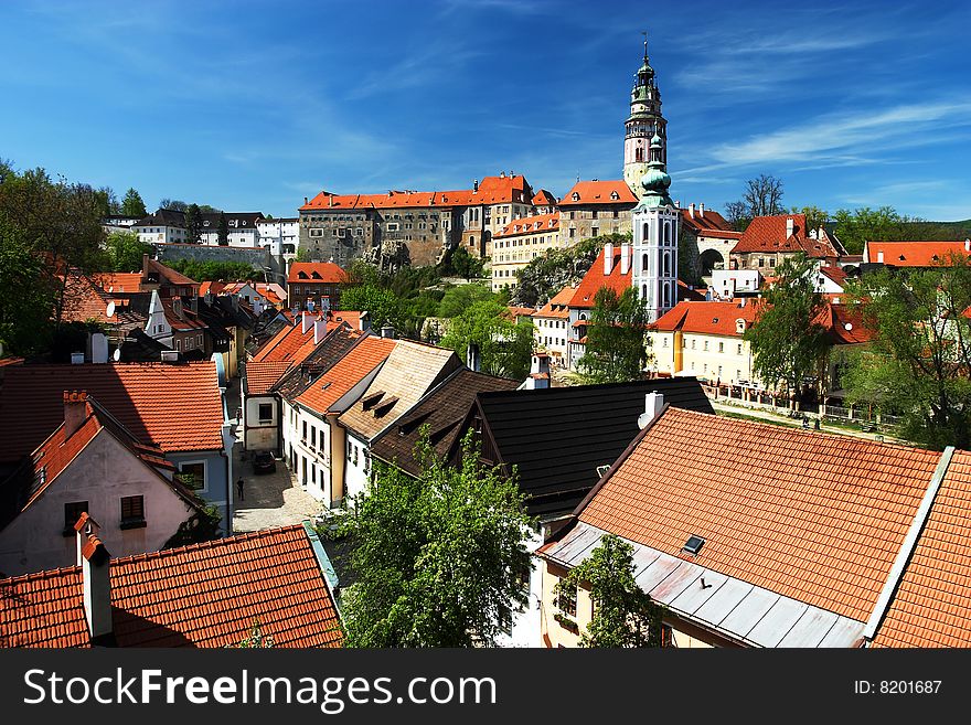 Red Roofs Of ÄŒeskÃ½ Krumlov