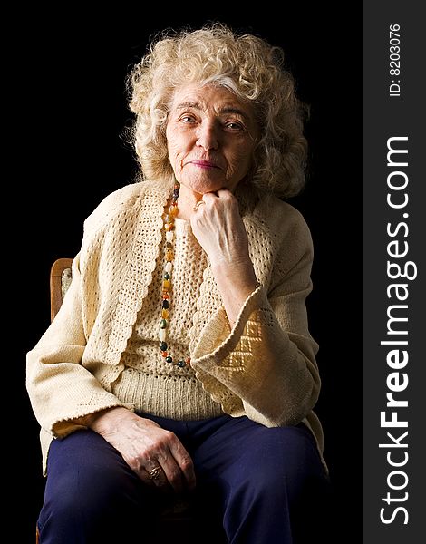 Beautiful Old Lady Free Stock Images And Photos 8203076