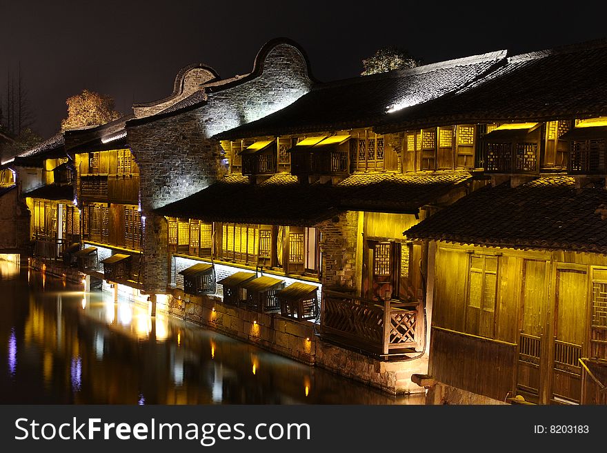 Wuzhen is the watery town.It is located in zhejiang,China. Wuzhen is the watery town.It is located in zhejiang,China.