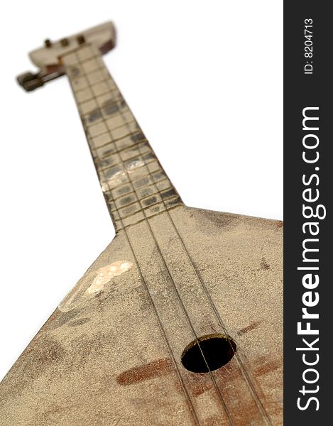 I have found a balalaika on an attic of the old rural house. I have found a balalaika on an attic of the old rural house