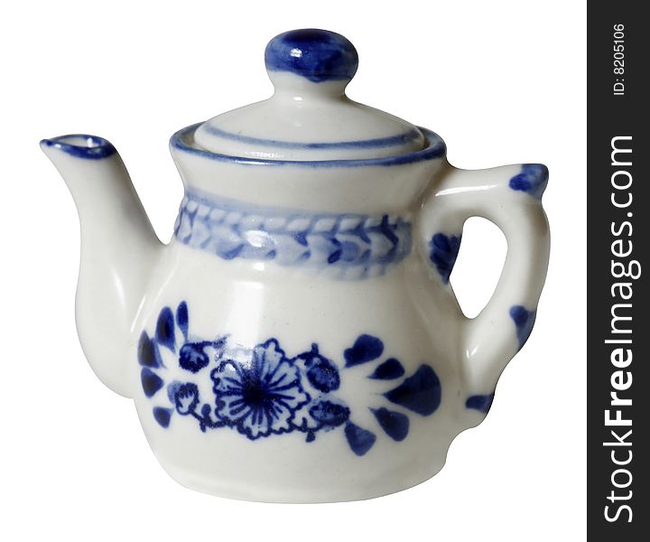 Teapot (the Dutch style) Objects with Clipping Paths