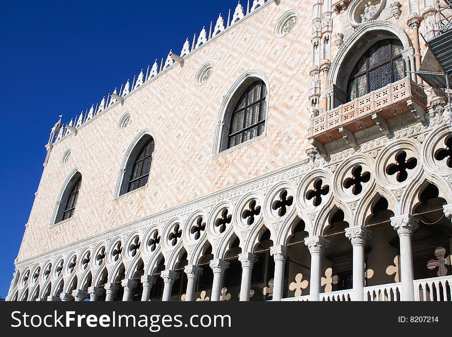 Palace Of Doge In Venice