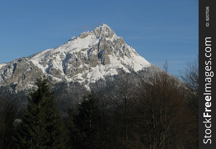 High Snowy Peak