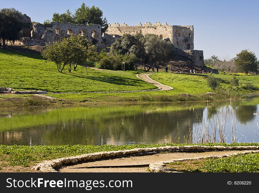 An ancient citadel that was built by the egyptians, expanded by the romans and bizantines, and finally served the Othoman and British forces in the 20th century. An ancient citadel that was built by the egyptians, expanded by the romans and bizantines, and finally served the Othoman and British forces in the 20th century.