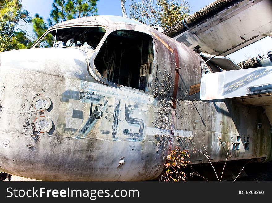 Old War Plane Nostalgia