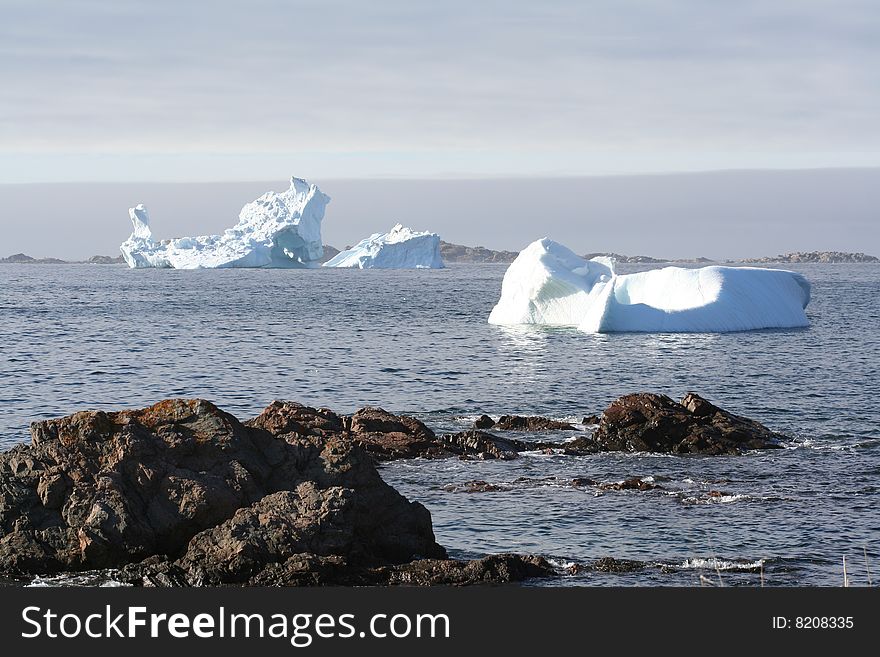 Large iceberg in Twillingate Newfoundland