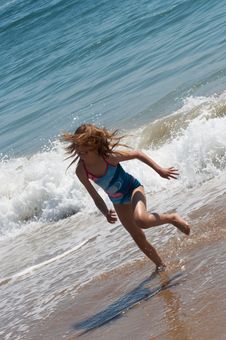 Naked Beach Blonde