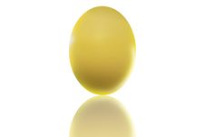 Gold Egg Royalty Free Stock Photo