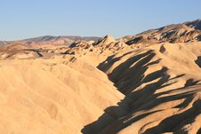 Zabriskie Point, Death Valley, California Royalty Free Stock Photography Zabriskie Point, Death Valley, California Royalty Free Stock Photography