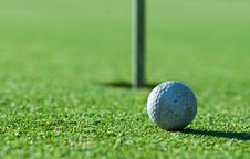 Old Golf Ball Royalty Free Stock Photos Old Golf Ball Royalty Free Stock Photos