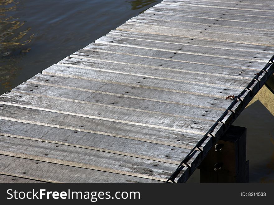 Wooden bridge