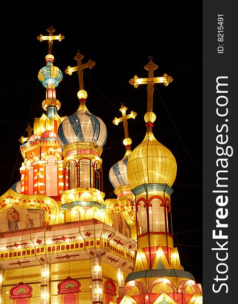 The festival lanterns are exhibited during the Chinese New Year(Spring Festival) and Lantern Festival. The festival lanterns are exhibited during the Chinese New Year(Spring Festival) and Lantern Festival.