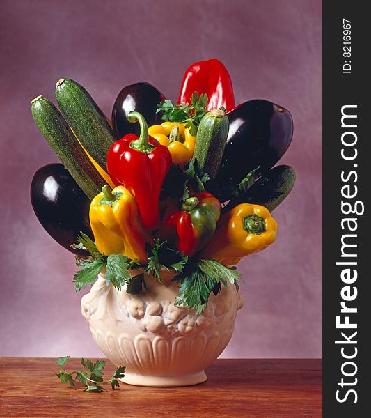 Jar With Vegetables