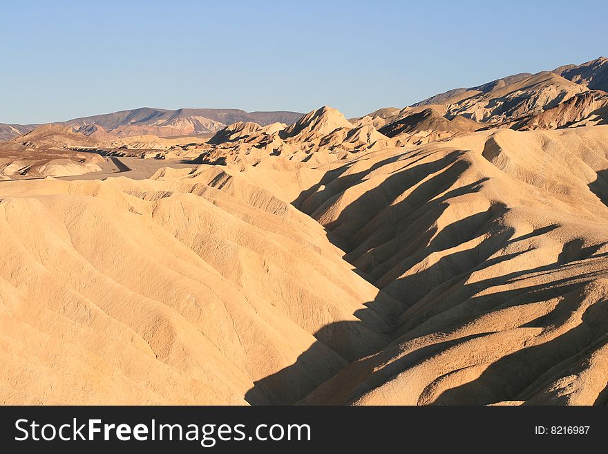 Zabriskie Point, Death Valley, California