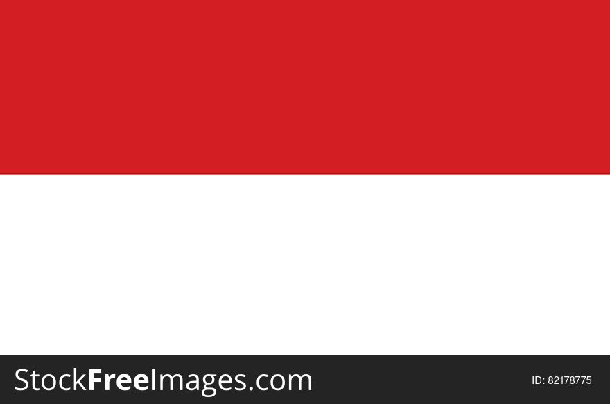 Flag of monaco vector icon illustration eps10