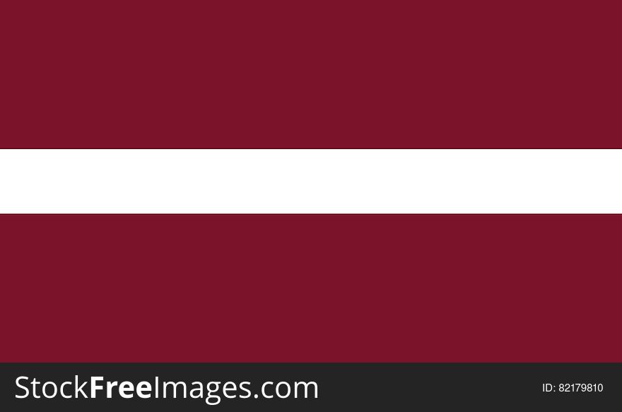 Flag Of Latvia Vector Icon Illustration