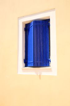 Blue Window Shutters Stock Photography Blue Window Shutters Stock Photography