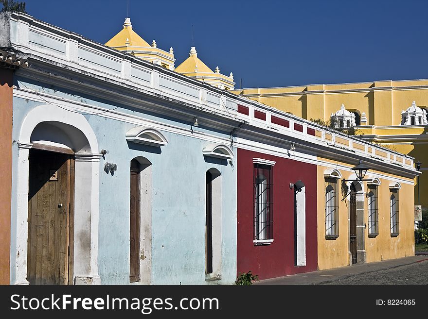 Colorful Streets of Antigua