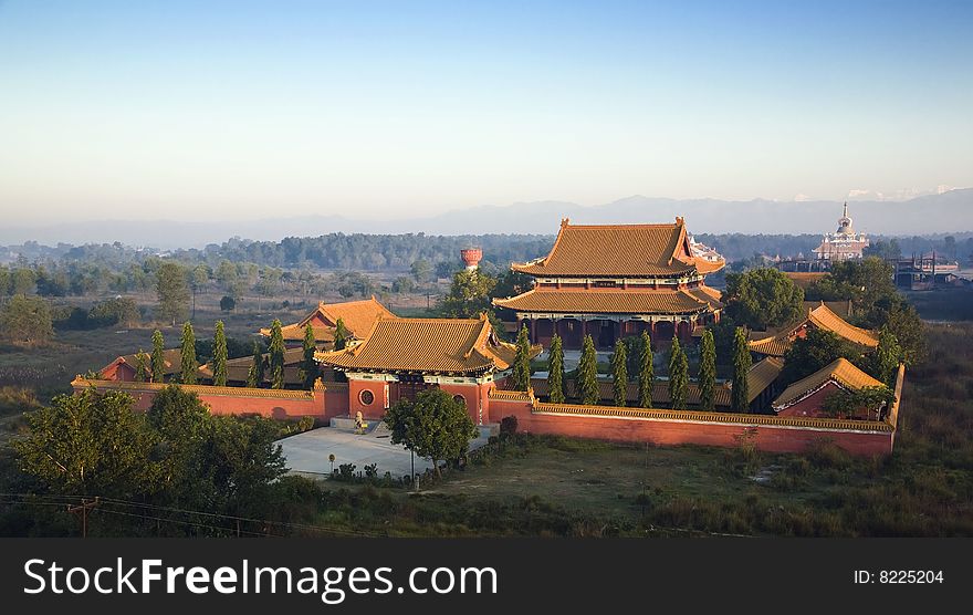 Zhong hua chinese buddhist monastery(nepal)