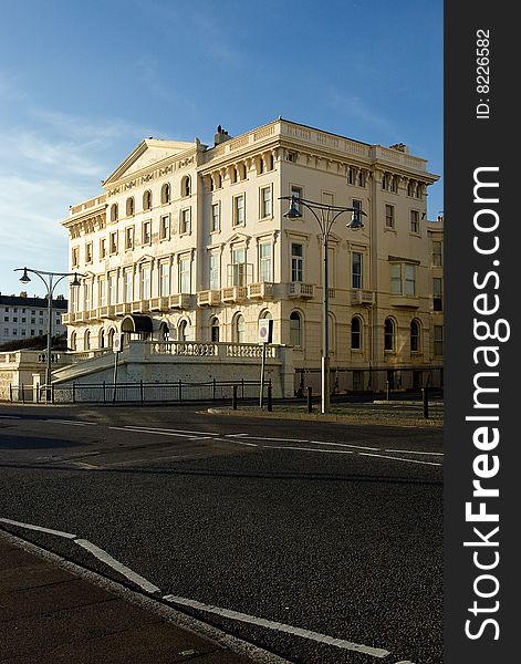 The old victorian building in UK. The old victorian building in UK