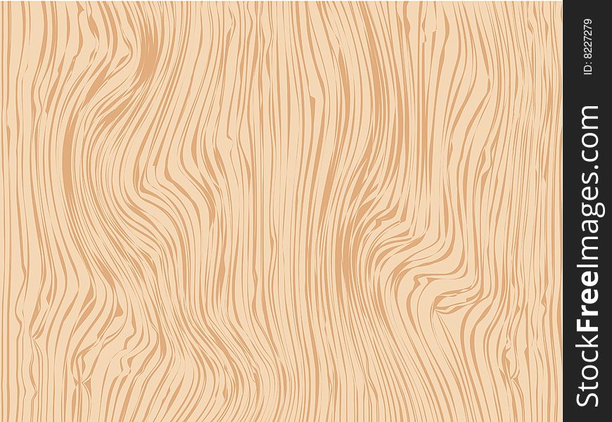 Wood texture, abstract vector illustration