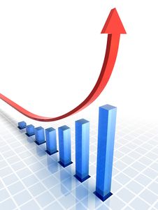 Abstract Diagram Royalty Free Stock Photos