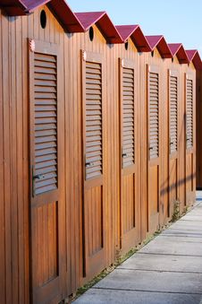Beach Cabins Stock Photos Beach Cabins Stock Photos