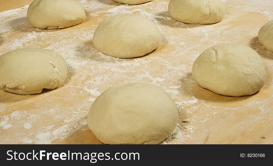 Dough for Pizza or little Bread. Dough for Pizza or little Bread