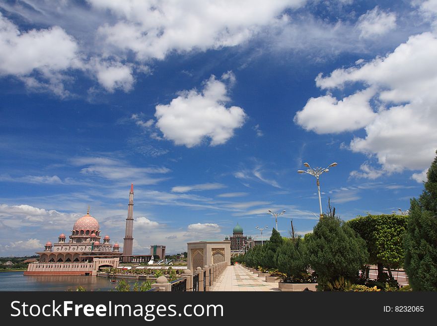 Putrajaya Malaysia showcases the most beautiful architecture that blend with natural surroundings.