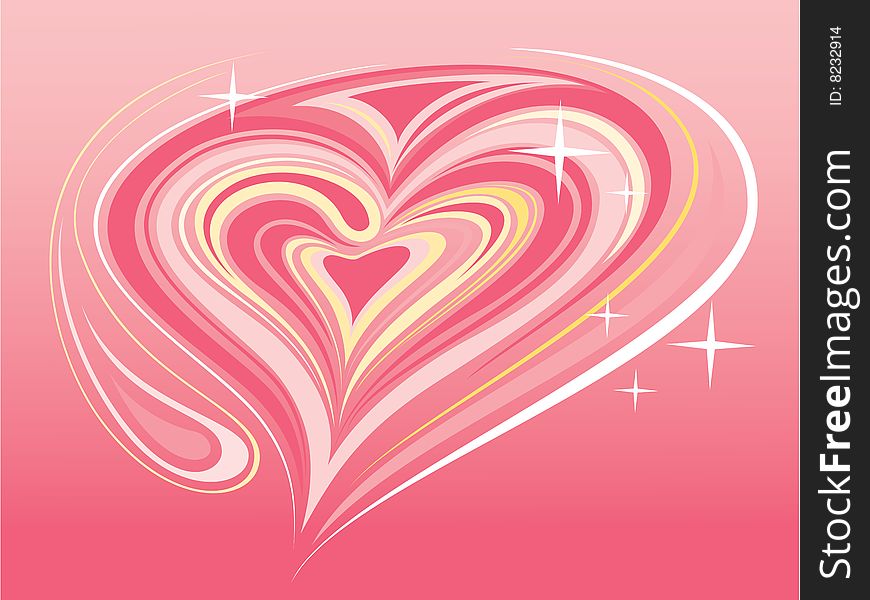 This is a Heart Vector illustration