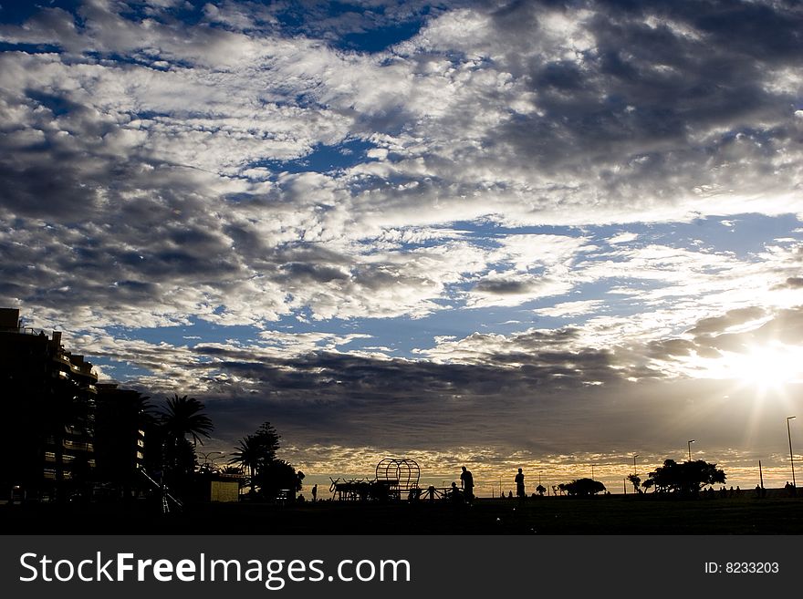 Sunset At The Park