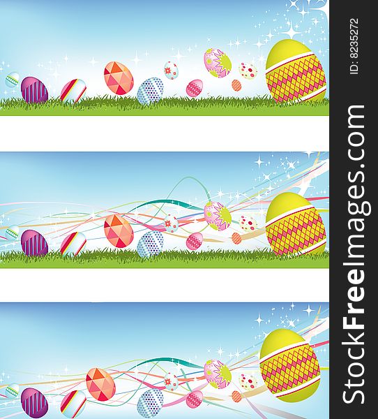 Easter Egg Banners