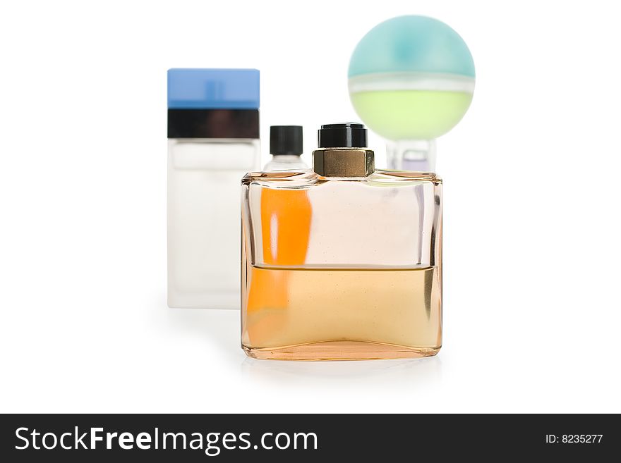 Bottles of perfume