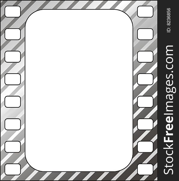 Film frame background with space for your text or image.