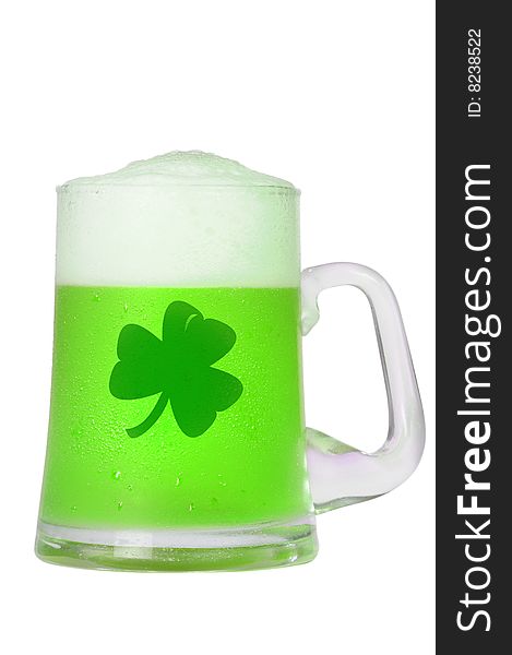 Cold beer mug