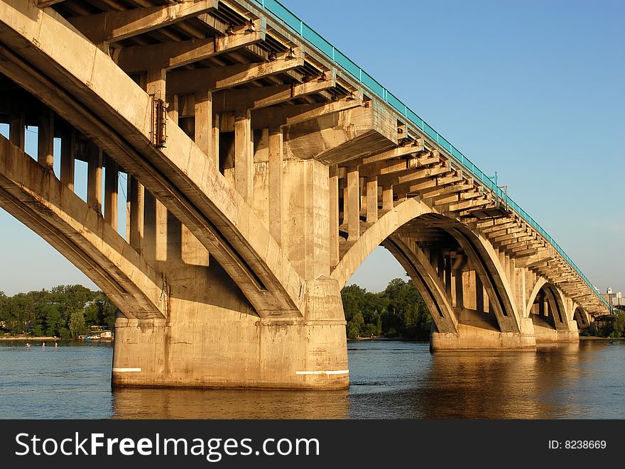 Metro Bridge, Kiev, UA