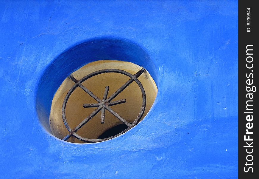 Window of a colonial house in Cartagena, Colombia. Window of a colonial house in Cartagena, Colombia