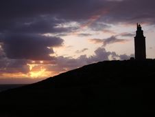 Torre De Hercules Royalty Free Stock Photos Torre De Hercules Royalty Free Stock Photos
