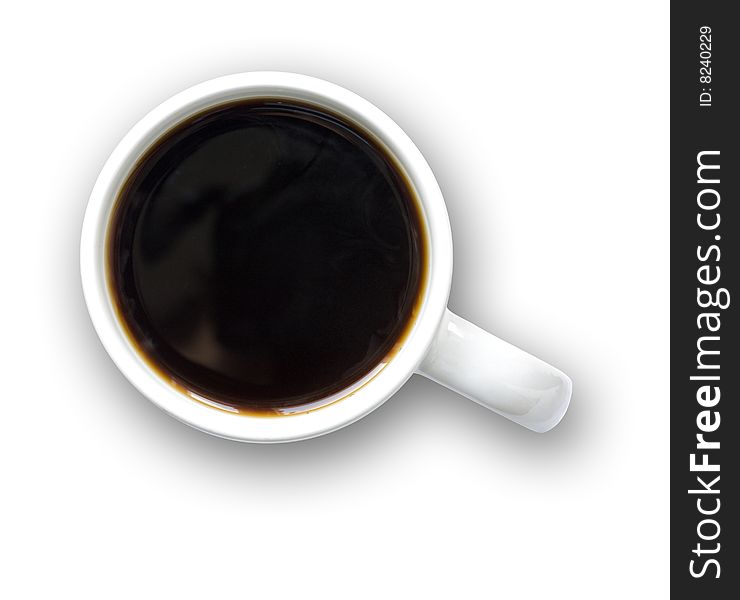 Coffee Cup With Clipping Path