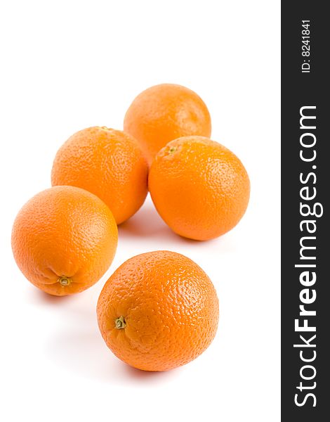 Five Fresh Oranges