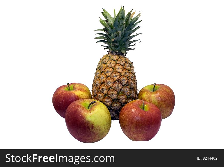 Pineapple And Apples